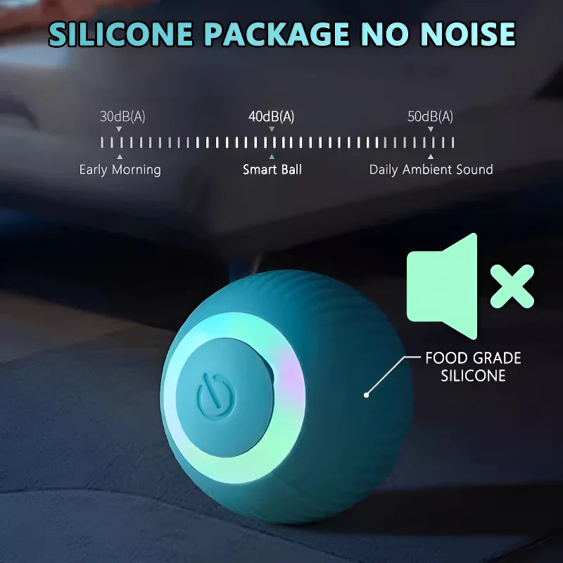 Interactive Smart Cat Toy Ball โ Automatic Rolling Magic Ball for Cats