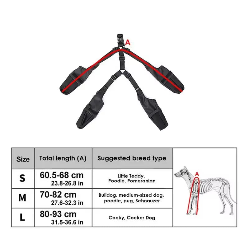 Waterproof Adjustable Dog Boots Outdoor Shoes for Small & Medium Dogs