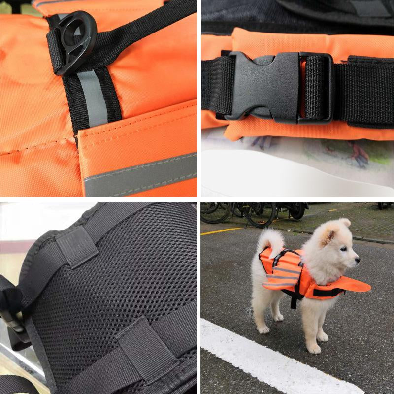 Reflective Dog Life Jacket – High Visibility, Waterproof Pet Swim Vest