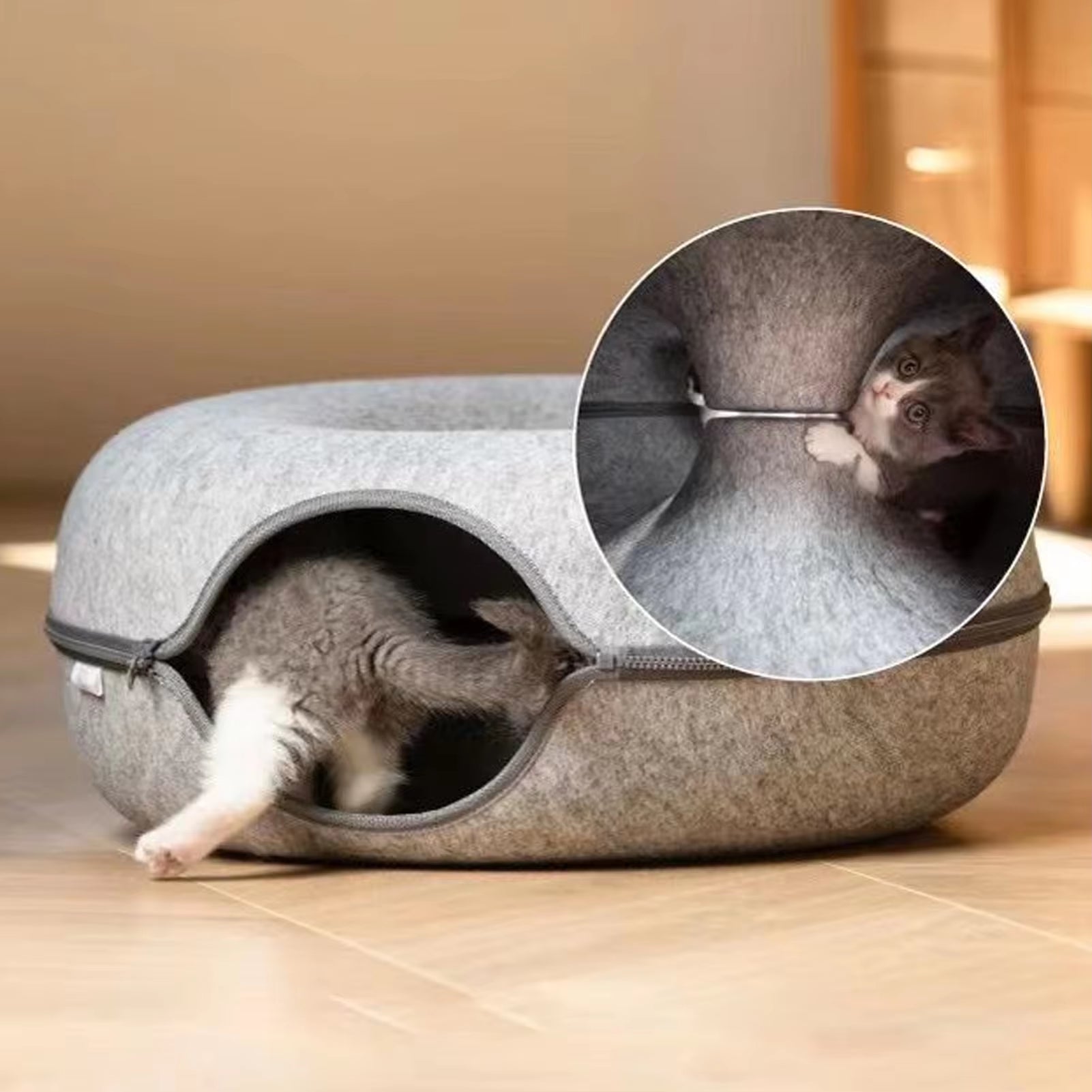 Donut Cat Tunnel & Bed