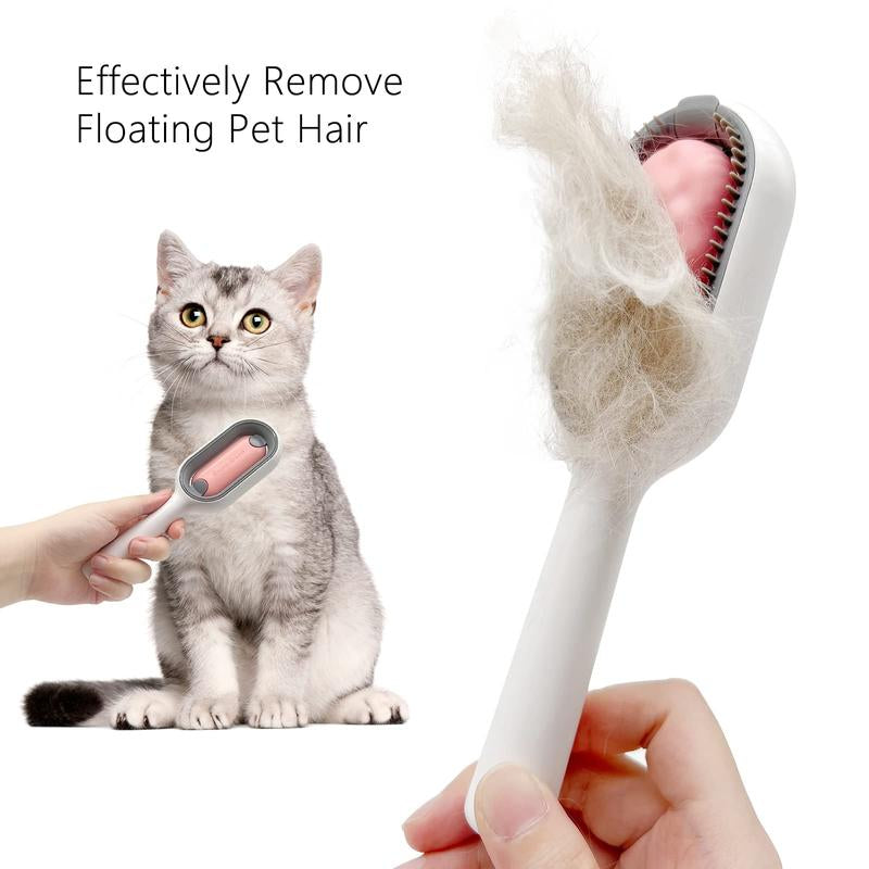 Durable Pet Hair Removal Brush | Washable Pet Grooming & Massage Brush | Hair Removing Comb for Cats & Dogs | Massaging Pet Comb