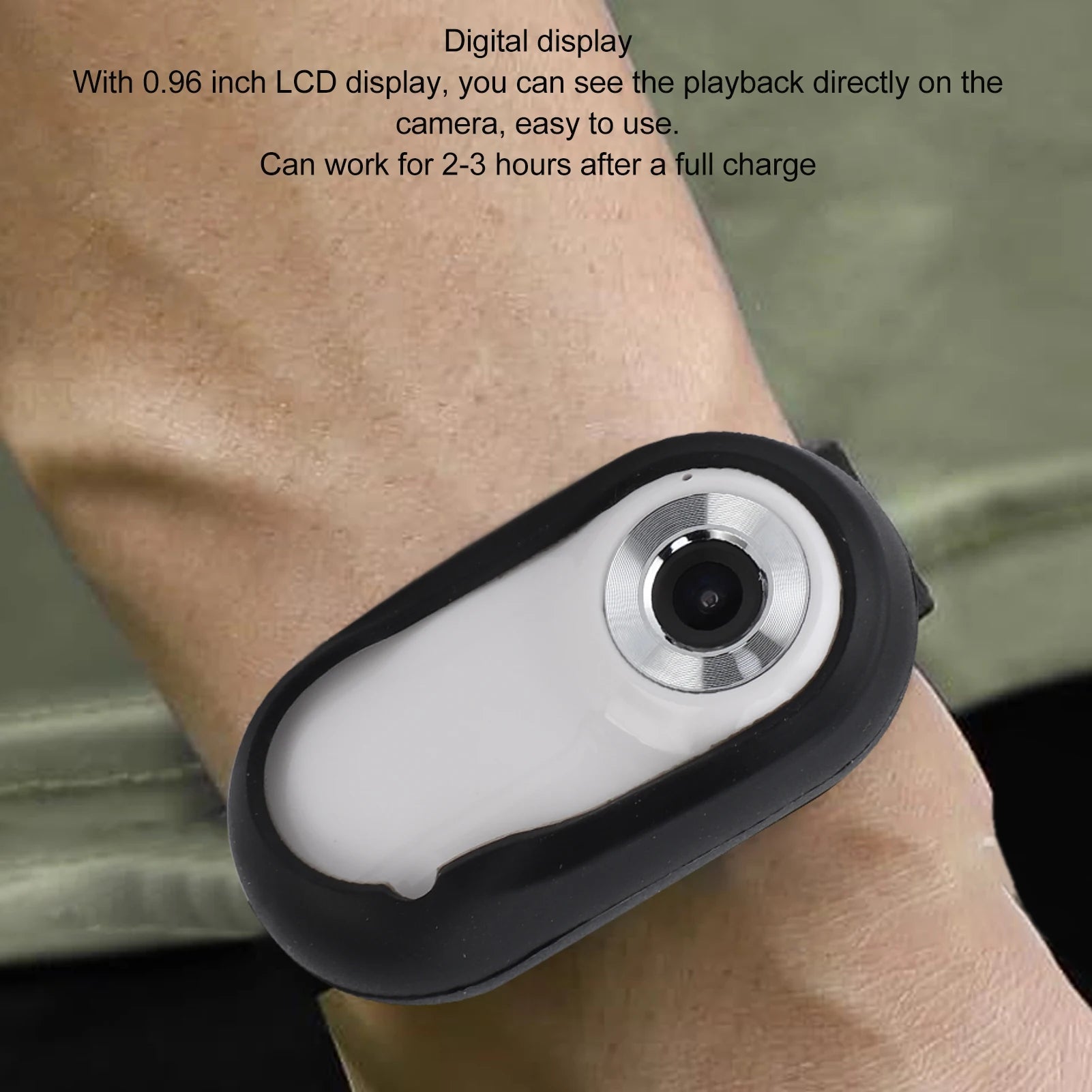 Pet Collar Camera – USB Rechargeable HD 1080P Video & Photo