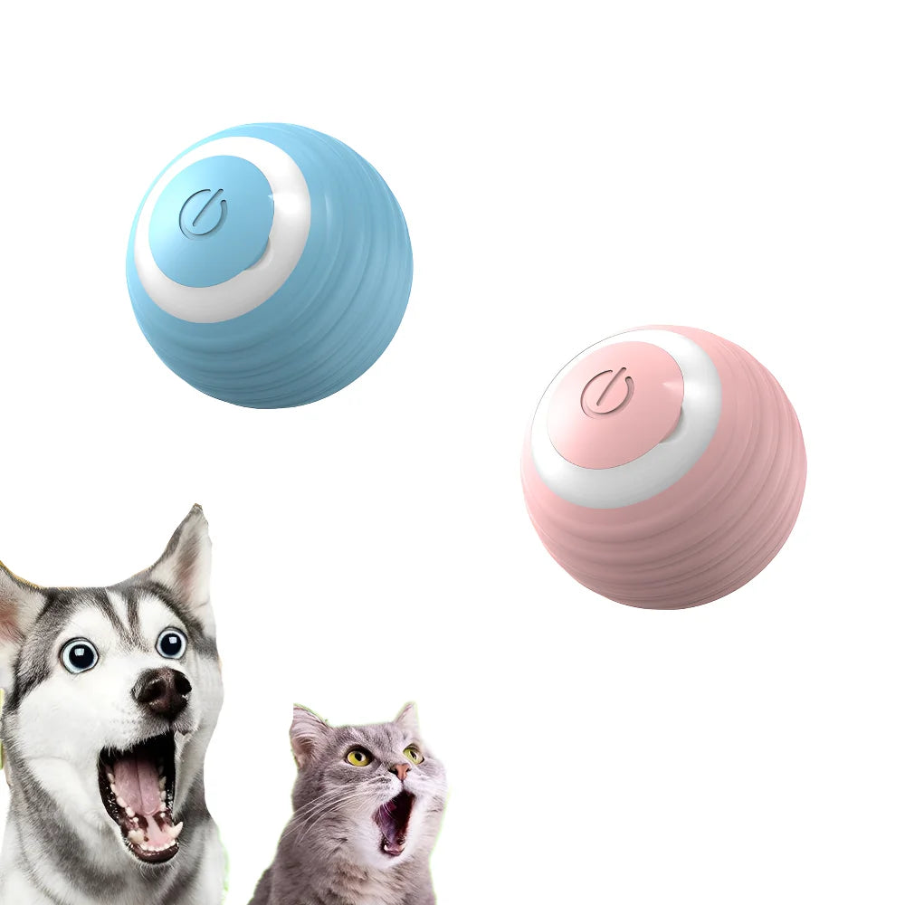 Interactive Smart Cat Toy Ball – Automatic Rolling Magic Ball for Cats